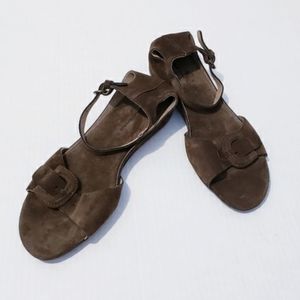 Lavorazione Artigianale Suede Leather Sand…